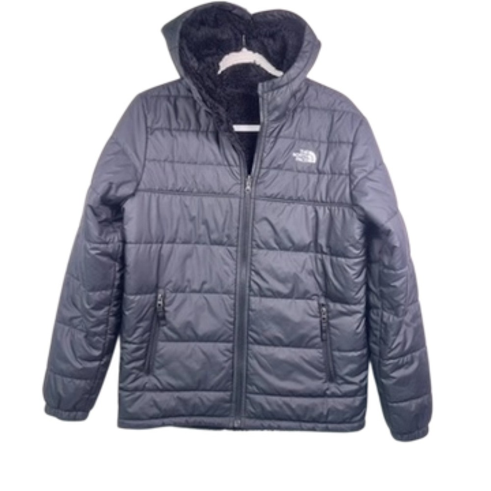 The North Face Reversible Hooded Jacket Women's Small Black